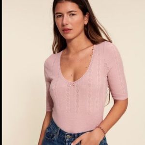 Rouje Pink Balletcore Shirt - Size 38